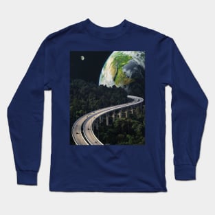 DRIVE THROUGH THE HILLS Long Sleeve T-Shirt